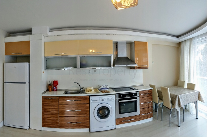 Квартира 1+1 с мебелью в Лимане Коньяалты 800 м до моря