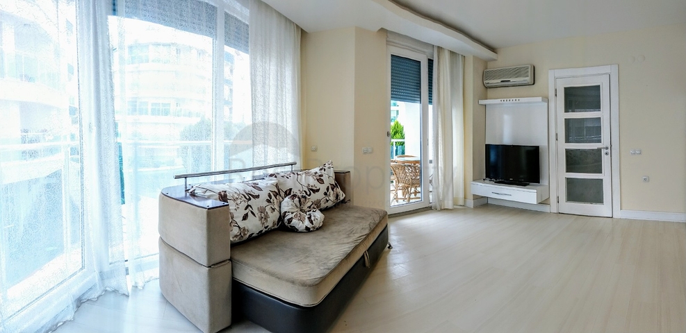 Квартира 1+1 с мебелью в Лимане Коньяалты 800 м до моря