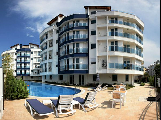 Квартира 1+1 с мебелью в Лимане Коньяалты 800 м до моря