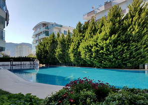 Квартира 1+1 с мебелью в Лимане Коньяалты 800 м до моря