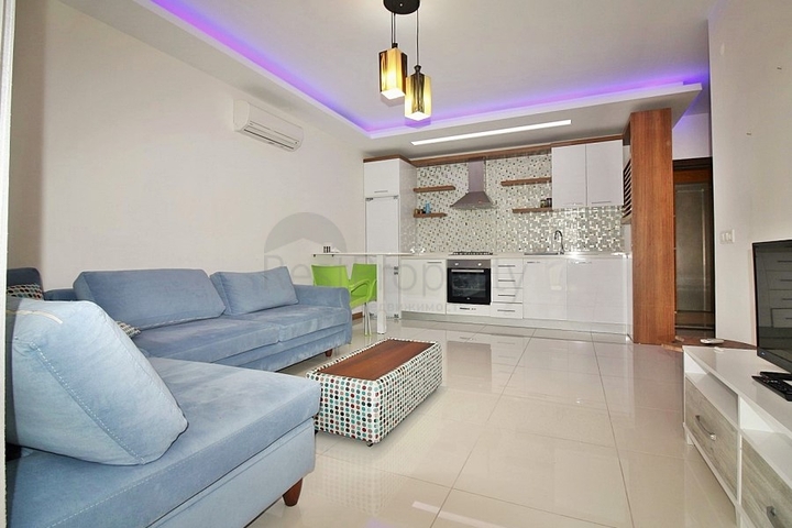 Меблированная квартира 1+1 в районе Махмутлар