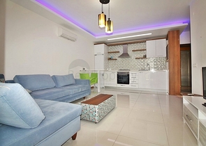 Меблированная квартира 1+1 в районе Махмутлар