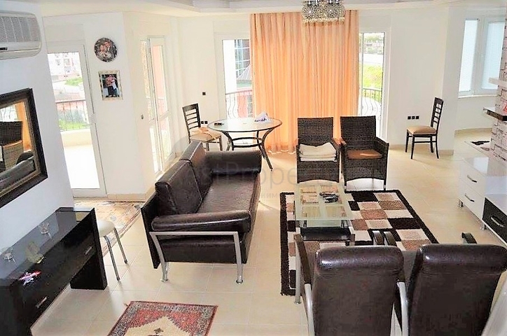 Меблированная вилла планировки 3+1 в Джикджилли