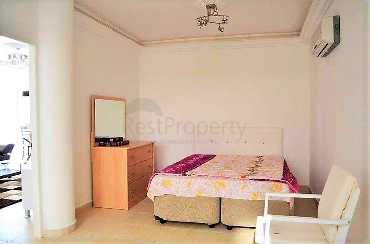 Меблированная вилла планировки 3+1 в Джикджилли