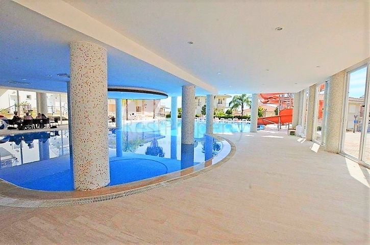 Меблированная вилла планировки 3+1 в Джикджилли