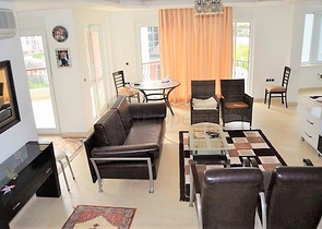 Меблированная вилла планировки 3+1 в Джикджилли