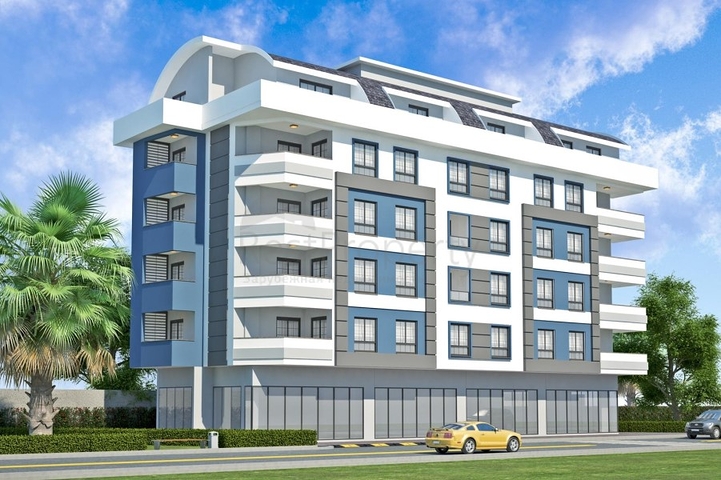 Дуплекс в новом комплексе в центре Алании