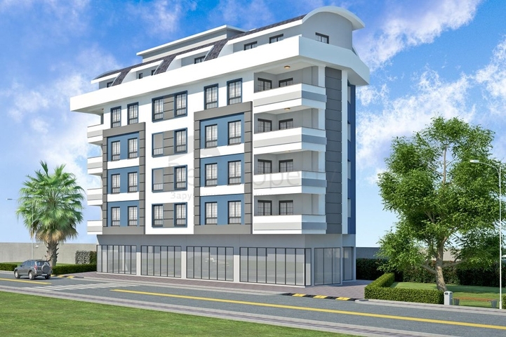 Дуплекс в новом комплексе в центре Алании