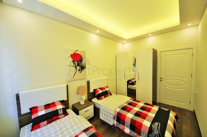 Меблированная квартира 2+1 в новом комплексе Махмутлара