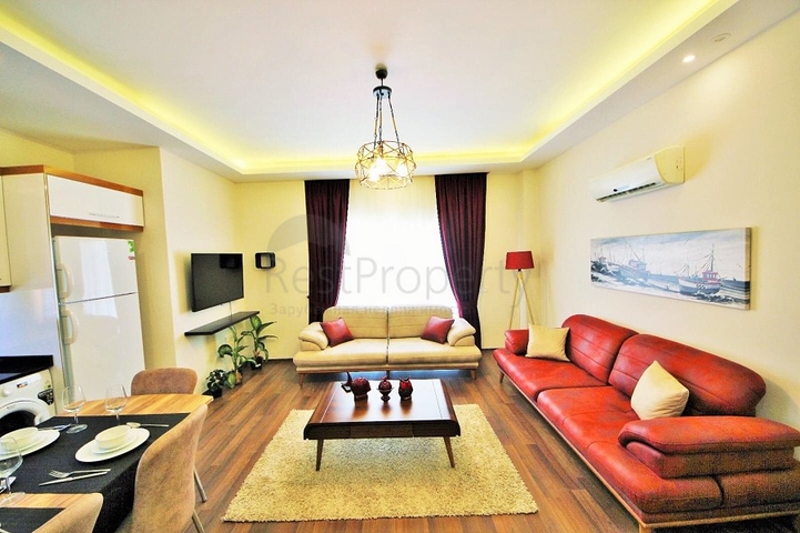 Меблированная квартира 2+1 в новом комплексе Махмутлара