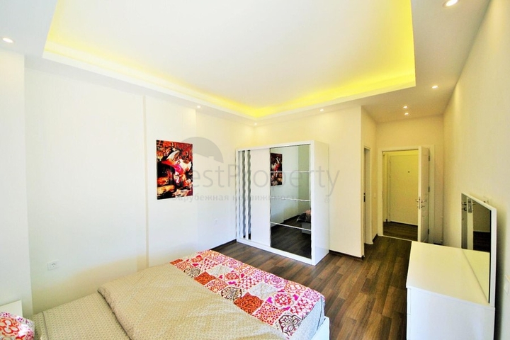 Меблированная квартира 2+1 в новом комплексе Махмутлара