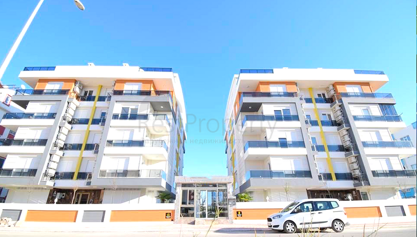 Квартира 2+1 в готовом проекте с газом в Коньяалты Анталья