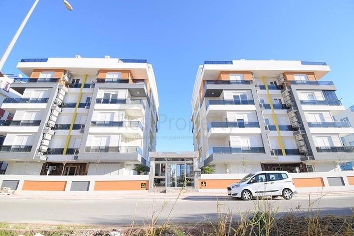 Квартира 2+1 в готовом проекте с газом в Коньяалты Анталья