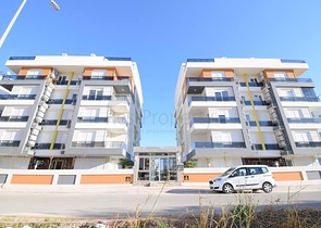 Квартира 2+1 в готовом проекте с газом в Коньяалты Анталья