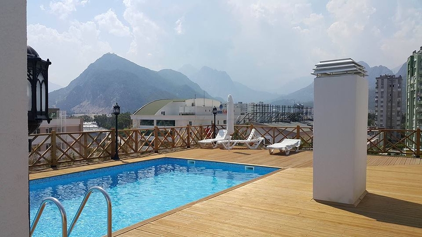 Квартира 1+1 в комплексе в Лимане 500 м до моря