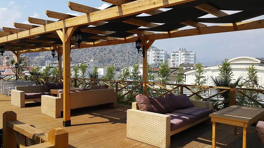 Квартира 1+1 в комплексе в Лимане 500 м до моря