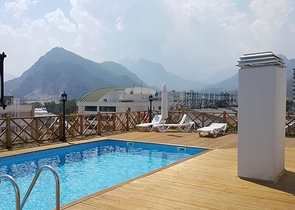 Квартира 1+1 в комплексе в Лимане 500 м до моря