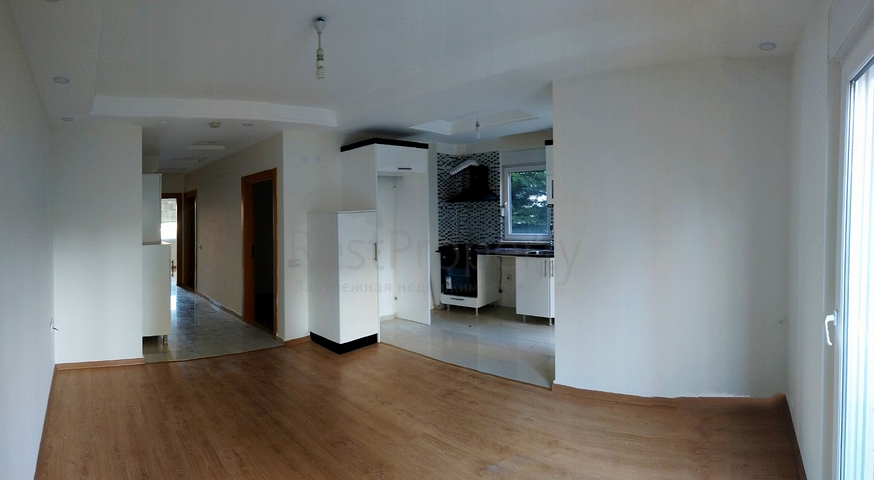 Квартира 2+1 с видом на парк в центре района Лиман