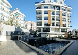 Квартира 2+1 в комплексе с газом в Хурме Коньяалты