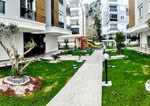 Квартира 2+1 в комплексе с газом в Хурме Коньяалты