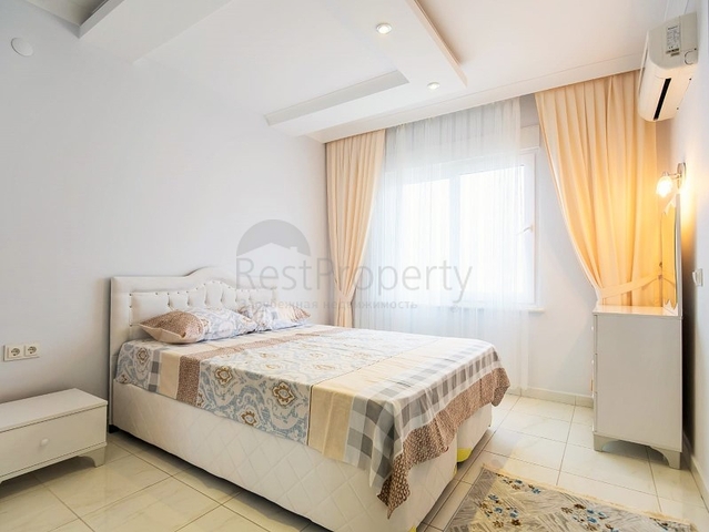 Меблированная квартира планировка 1+1 в Махмутларе