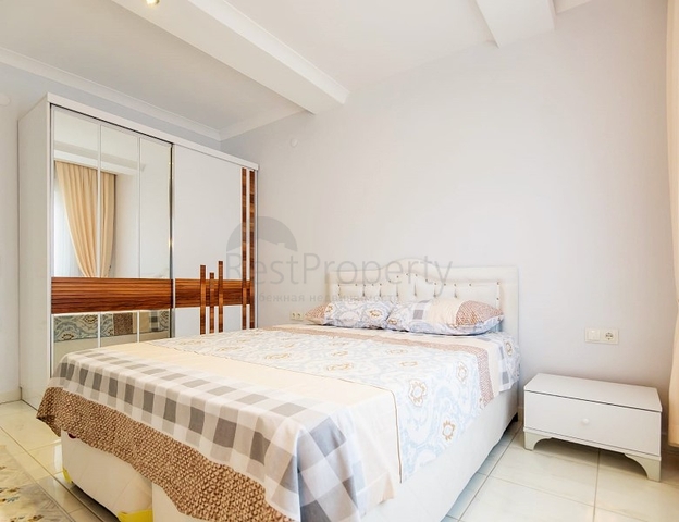 Меблированная квартира планировка 1+1 в Махмутларе