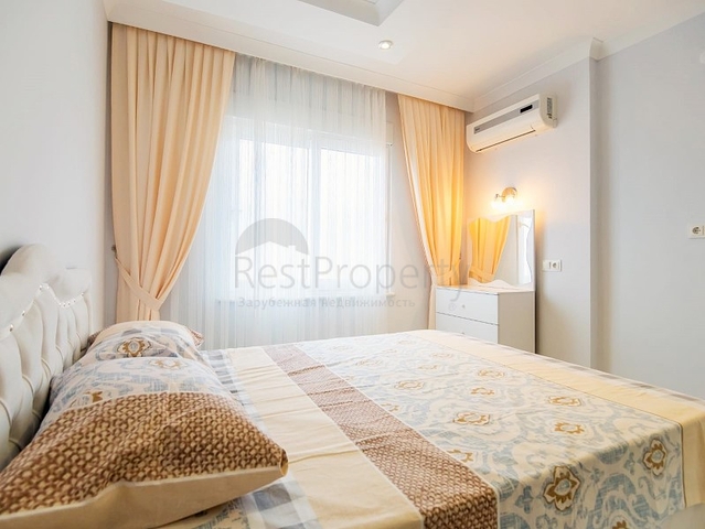 Меблированная квартира планировка 1+1 в Махмутларе