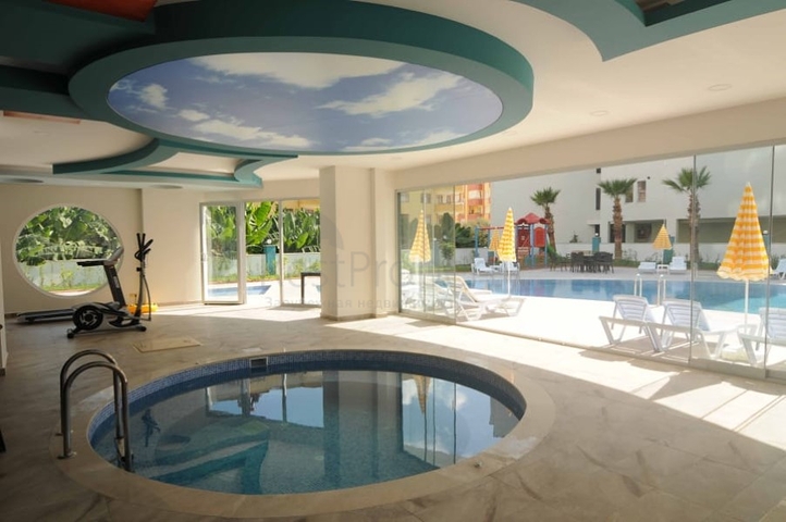 Меблированная квартира планировка 1+1 в Махмутларе