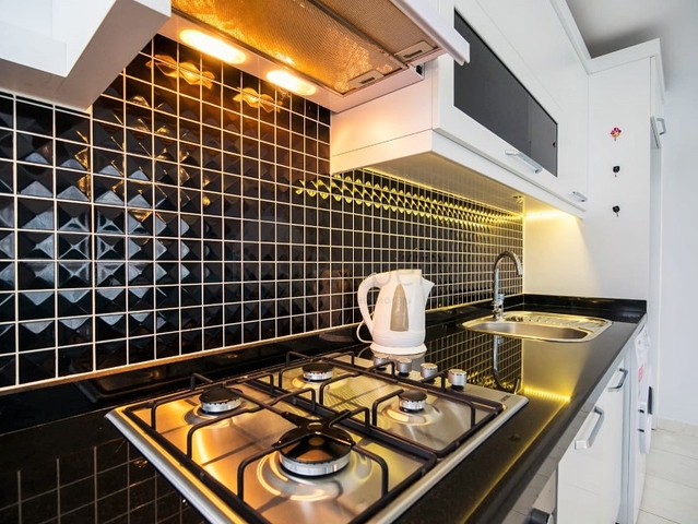 Меблированная квартира планировка 1+1 в Махмутларе