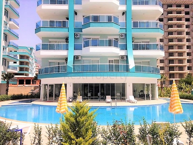 Меблированная квартира планировка 1+1 в Махмутларе