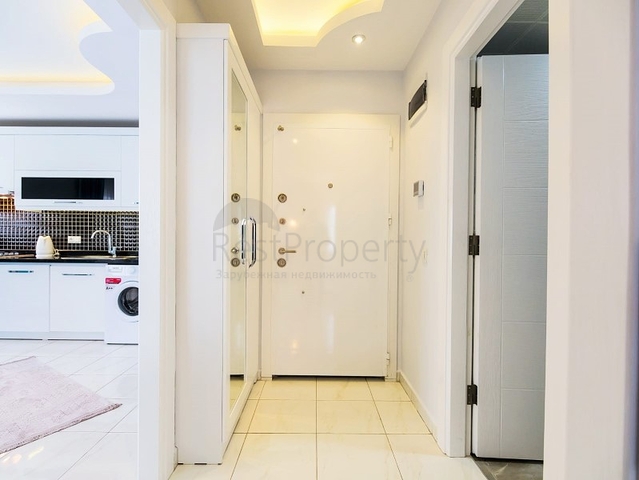 Меблированная квартира планировка 1+1 в Махмутларе