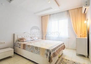 Меблированная квартира планировка 1+1 в Махмутларе