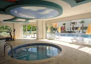 Меблированная квартира планировка 1+1 в Махмутларе