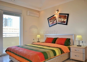 Квартира планировки 2+1 на первой береговой линии в Махмутларе