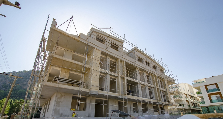 Проект на завершении строительства в районе Коньяалты Анталья