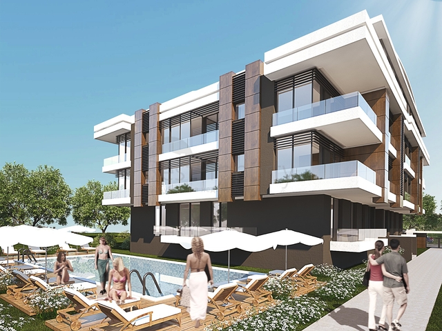 Проект на завершении строительства в районе Коньяалты Анталья