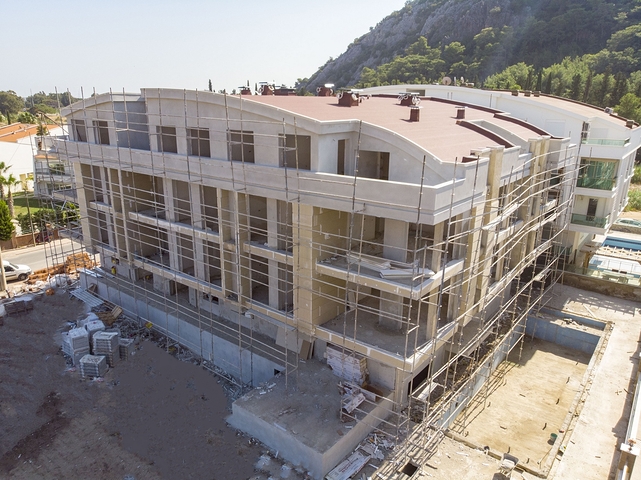 Проект на завершении строительства в районе Коньяалты Анталья