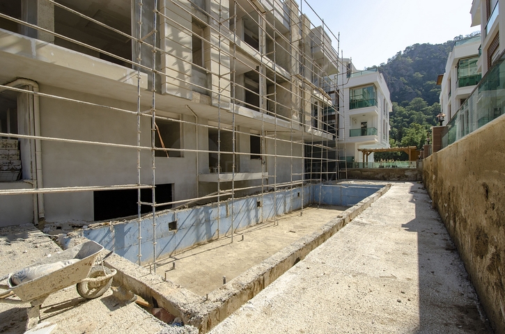 Проект на завершении строительства в районе Коньяалты Анталья