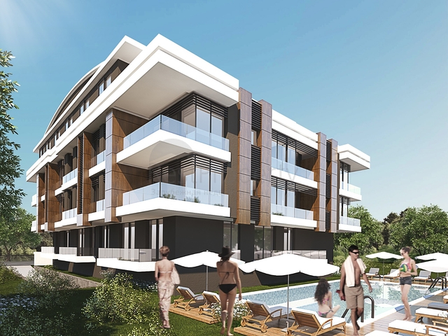 Проект на завершении строительства в районе Коньяалты Анталья