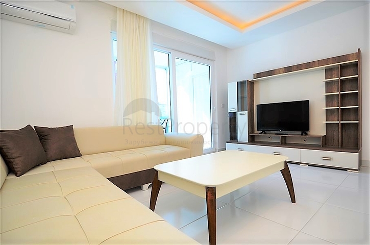 Меблированная квартира 1+1 в районе Махмутлар