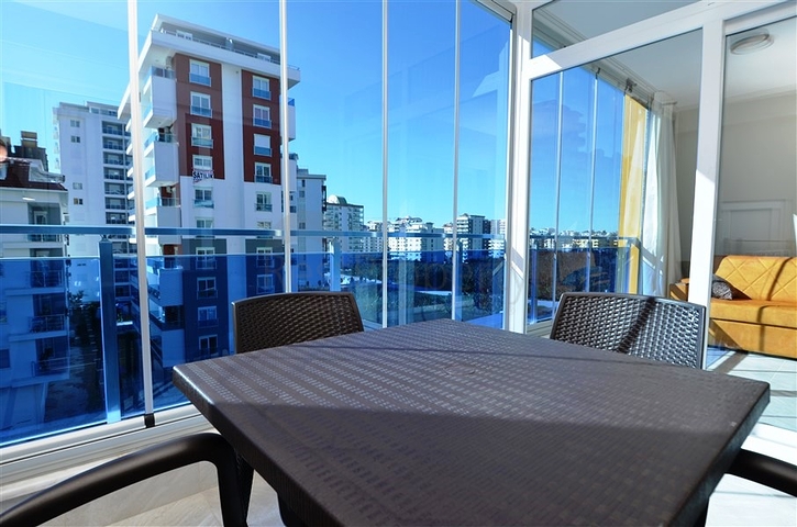 Меблированная квартира 1+1 в районе Махмутлар