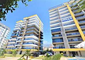 Меблированная квартира 1+1 в районе Махмутлар