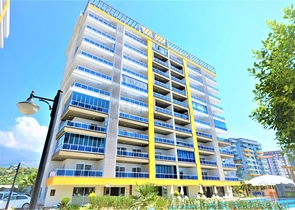 Меблированная квартира 1+1 в районе Махмутлар