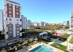 Меблированная квартира 1+1 в районе Махмутлар