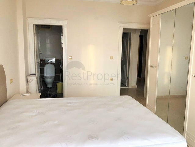 Меблированная квартира с видом на море в Махмутларе