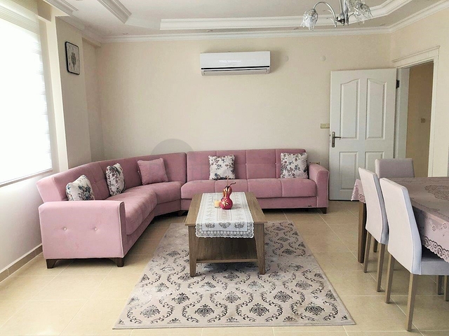 Меблированная квартира с видом на море в Махмутларе