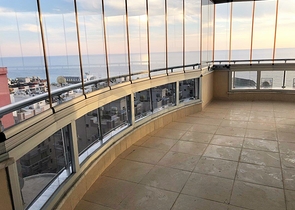 Меблированная квартира с видом на море в Махмутларе