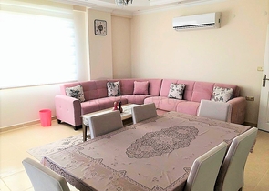 Меблированная квартира с видом на море в Махмутларе