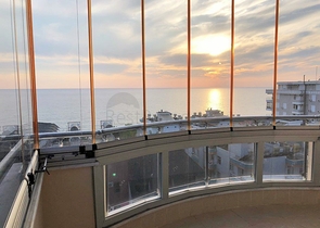 Меблированная квартира с видом на море в Махмутларе