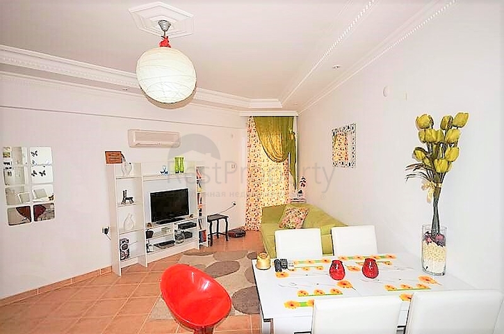 Двухкомнатная квартира с мебелью в Махмутларе